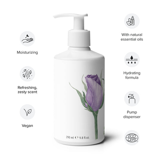 Una Lupa - Erfrischende Hand- & Bodylotion - Decor "Violette Rose" - 290 ml