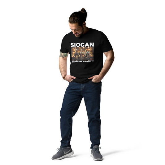 Siocan - Unisex-Bio-Baumwoll-T-Shirt - Steampunk Amazons